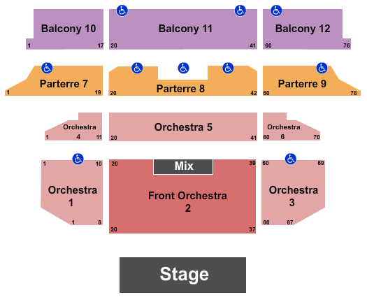 Venetian Theatre At the Venetian Hotel Imagine Dragons Seating Chart